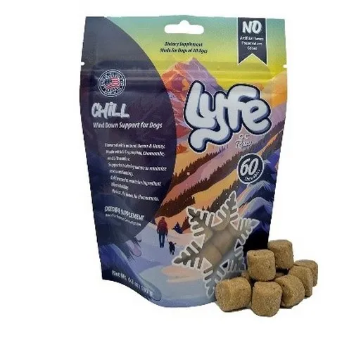 6.3oz OC Raw Lyfe Cold Press Chew Chillax - Treats